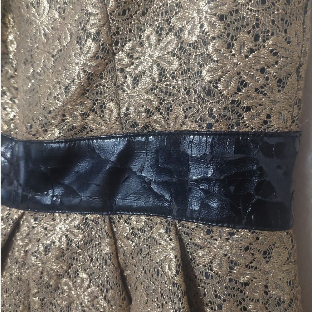 Dolce & Gabbana Gold Sequin Prom Dress - Picture 10 of 16